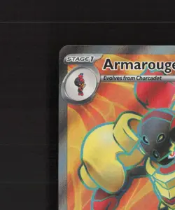 Armarouge ex SVP125 Black Star Promo Full Art Holo Pokemon Card NM - Image 3