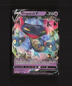 Dragapult V 092/192 Rebel Clash Ultra Rare Holo Pokemon Card NM - Image 1