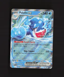 Palafin ex 061/167 Twilight Masquerade Double Rare Holo Pokemon Card - Image 3