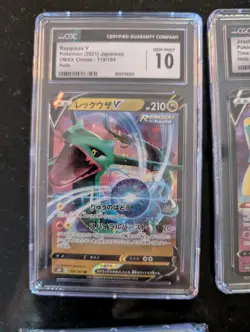 Pokemon Graded Card Lot (6) - CGC, AGS - Dragonite, Rayquaza, Jirachi, + More - Image 2