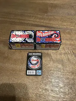 CHRONONAUTS EARLY AMERICAN TIME TRAVEL CARD GAME + EXPANSION LOONEY LABS, 2004 - Image 1