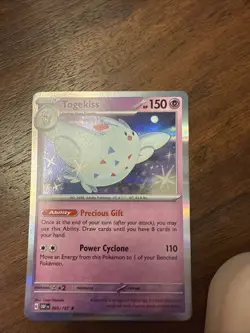 Pokemon TCG Togekiss Holo Trading Card 85/197 Rare - Image 1
