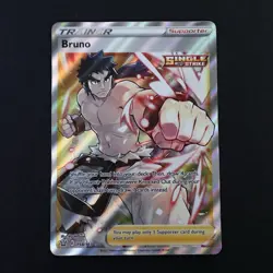 Bruno Full Art 158/163 Battle Styles Ultra Rare NM/M 2021 TCG Pokemon Card - Image 1