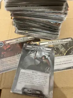 LOTR TCG - Mission Cards and Tokens Lot, Lord of the Rings Card Game! - Image 1