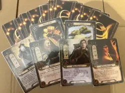 LOTR TCG - Card Lot, 500 Cards + Game Tracker, Lord of the Rings Card Game! - Image 1
