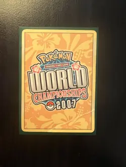 Jolteon ex 109/113 - 2007 World Championship Pokemon Card - Image 2
