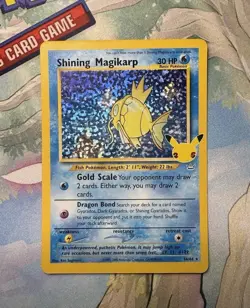 Pokemon TCG Shining Magikarp Card 25th Anniversary Edition 66/64 Celebrations - Image 1