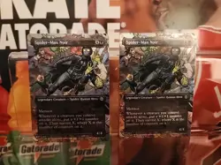 Spider-Man Noir (Borderless) Marvel's Spider-Man Foil (2 Card Lot) - Image 1