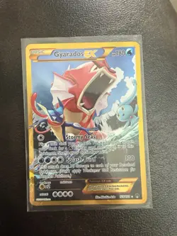 Pokemon Gyarados EX Card Secret Rare XY Breakpoint 123/122 Near Mint Condition - Image 1