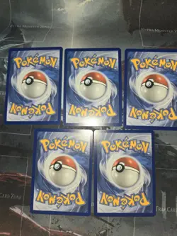 White Flare 5 Card Lot Galvantula, Joltik, Blitzle, Stunfisk Lightning Pokemon - Image 4