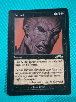 Hatred - Exodus - MTG - Magic the Gathering - Image 1