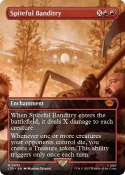 Spiteful Banditry (Borderless) - Near Mint MTG - Image 1