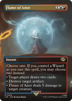 Flame of Anor (Borderless) - Near Mint MTG - Image 1