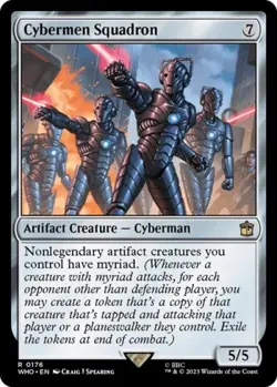 Cybermen Squadron - Near Mint MTG Universes Beyond: Doctor Who - Image 1