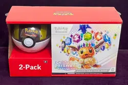 Pokemon Prismatic Evolutions ETB Elite Trainer Sealed With Ultra Poke Ball Tin - Image 1