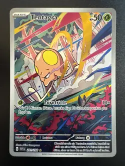 Tentegra 201/198 Holo Art Rare Pokemon Karmesin & Purpur SVI 2023 NM Deutsch - Image 1