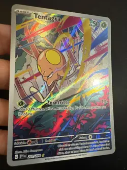 Tentegra 201/198 Holo Art Rare Pokemon Karmesin & Purpur SVI 2023 NM Deutsch - Image 3