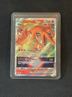 Pokemon TCG Charizard VSTAR 019/159 Ultra Rare Crown Zenith 2023 - Image 1