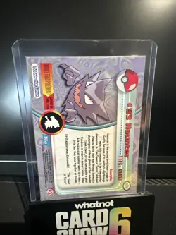 Topps Pokemon 93 Haunter Blue Label NM - Image 2