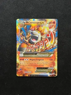 M Camerupt EX XY198 XY Black Star Promo Holo Rare Pokemon TCG MINT - Image 1