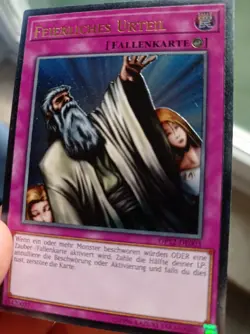 ⚡Yu-Gi-Oh! Feierliches Urteil OP12-DE003 Ultimate Rare Near Mint deutsch Yugioh⚡ - Image 3