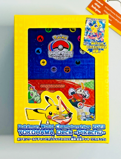 Pokemon Pikachu Yokohama Deck World Championships Promo 2023 Card Sealed - Image 1