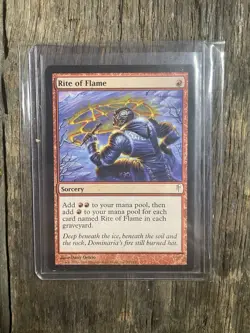 *RITE OF FLAME* - Coldsnap : MTG Magic The Gathering - Single Card : NM - Image 1