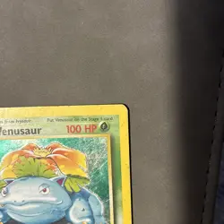 Pokemon TCG Venusaur Base Set Holo Rare Card 15/102-HP - Image 3