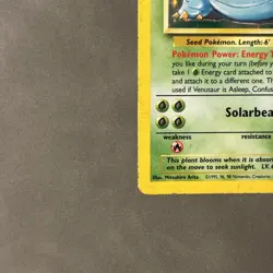 Pokemon TCG Venusaur Base Set Holo Rare Card 15/102-HP - Image 4