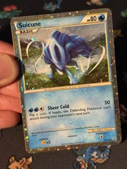 Pokemon Cards Suicune HGSS21 Holo Collection Tin Promo - (LP) - Image 2