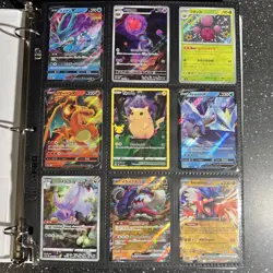Pokemon Cards Huge Collection Binder COMIC Jumbo Alt Art Pikachu Charizard LOT D - Image 1