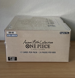 One Piece Card Game TCG EB-02 ENGLISH Anime 25th Collection Booster Box Sz - Image 3