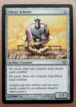 Silent Arbiter MTG Magic the gathering - Image 1
