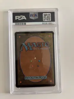 MTG MAGIC LLANOWAR ELVES FOIL 7th Grade Psa7 Near Mint - Image 2
