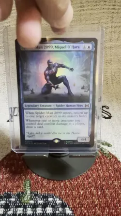 Spider-Man 2099, Miguel O'Hara Mythic Rare SPE 0008, SpiderMan MTG - Image 2