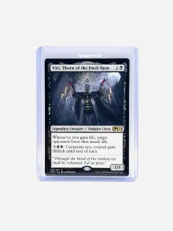 Magic The Gathering, Vito, Thorn of the Dusk Rose, Core Set 2021, Regular MT/NM - Image 1