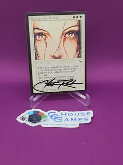 MTG Blood Of The Martyr Signed Christopher Rush Gen 2B The Dark Magic *CCGHouse* - Image 1