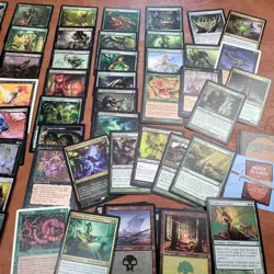 Complete Commander Magic Deck EDH - *Toxic Poison infects Black and Green -1/-1* - Image 2
