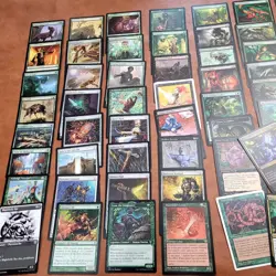 Complete Commander Magic Deck EDH - *Toxic Poison infects Black and Green -1/-1* - Image 3