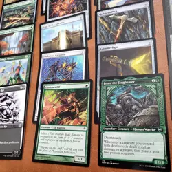 Complete Commander Magic Deck EDH - *Toxic Poison infects Black and Green -1/-1* - Image 5