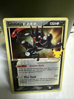 Greninja Gold Star SWSH144 Pokemon 25th Anniversary Celebrations Promo BMWT - Image 1
