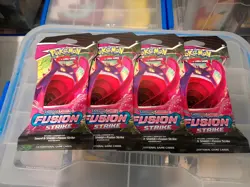 Pokemon Fusion Strike Sleeved Booster Pack lot 820650809170 - Image 1