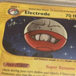 2003 POKEMON AQUAPOLIS #H7 ELECTRODE-HOLO PSA 7 - Image 3