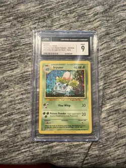 CGC GEM MINT 9 Pokemon Card - Base 2 Set 21/130 - BEEDRILL (rare) - NM - Image 1