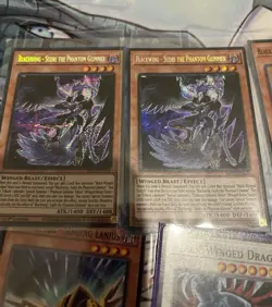 Blackwing Winged Beast Deck Yugioh, Full Armor Master Black-Winged 17 Card Lot - Image 2