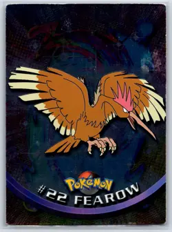 Fearow - Foil - Pokemon TOPPS #22 TV Animation Edition Card LP - Image 1