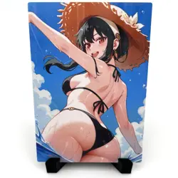 Spy x Family Yor Forger Sexy Bikini Anime Waifu Girl Lewd Goddess Story Art Card - Image 1