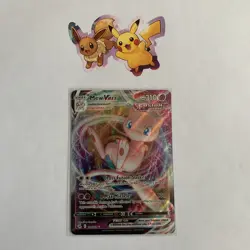 Pokemon TCG Mew VMAX Fusion Strike 310/264 Holo Card - Image 1