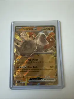 Pokemon TCG Regirock EX 101/182 Destined Rivals Rare Card NM/M Condition - Image 1