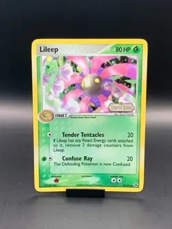 Lileep EX 56/92 Ex Legend Maker Stamped Reverse Holo Pokemon TCG Card 2006 - Image 1